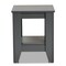 Baxton Studio Audra Modern and Contemporary Grey Finished Wood Living Room End Table 174-10990-Zoro - alternate 6
